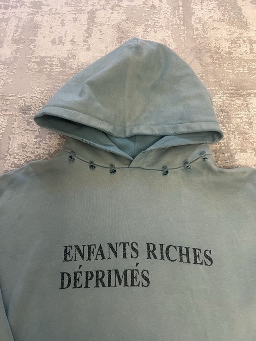 Erd hoodie washed blue