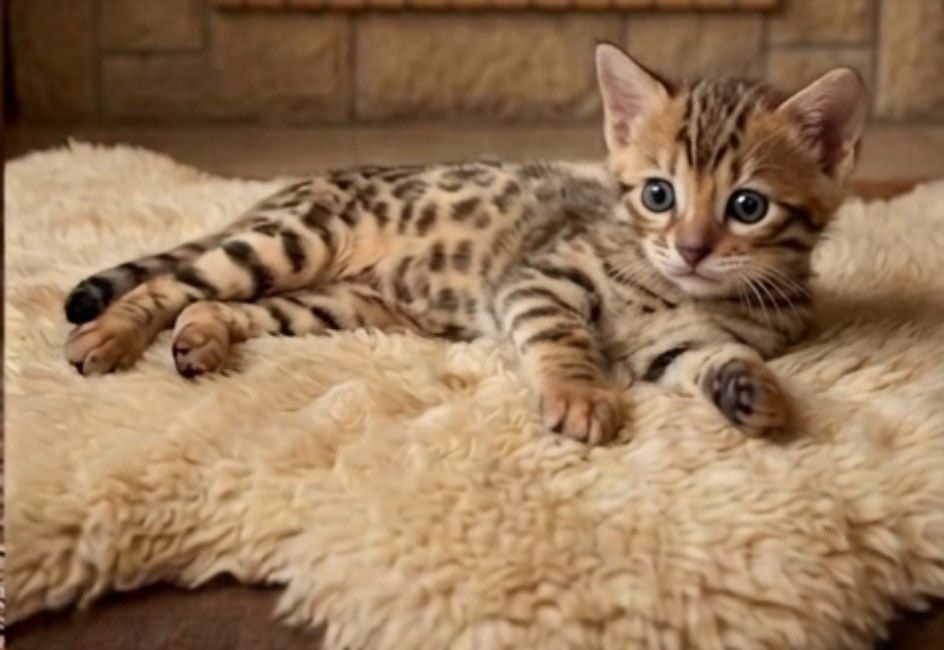 Бенгал мушуги ва бенгал мушукчалар сотилади