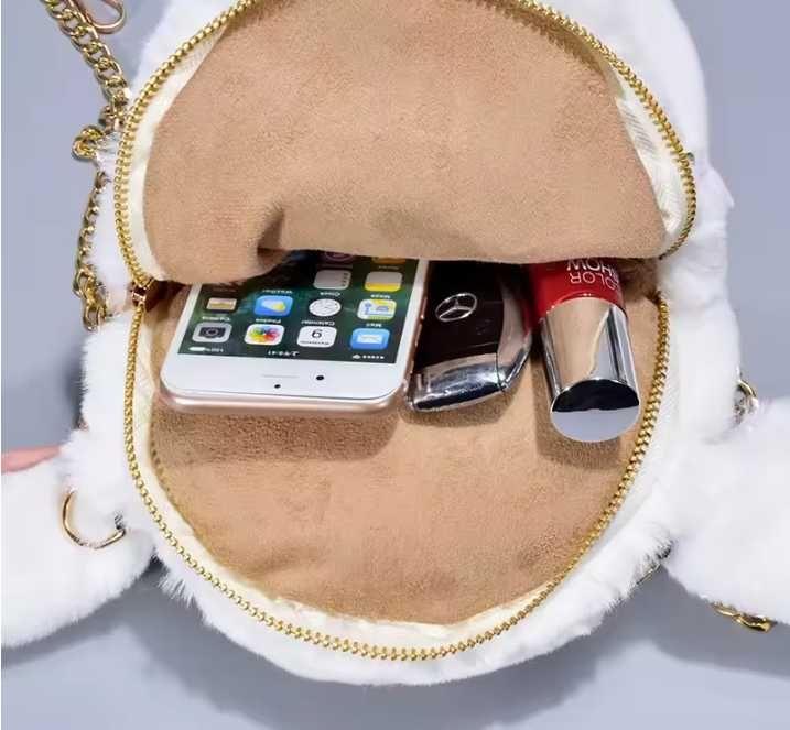 Заек раница / чанта . Детска раничка плюшено зайче .