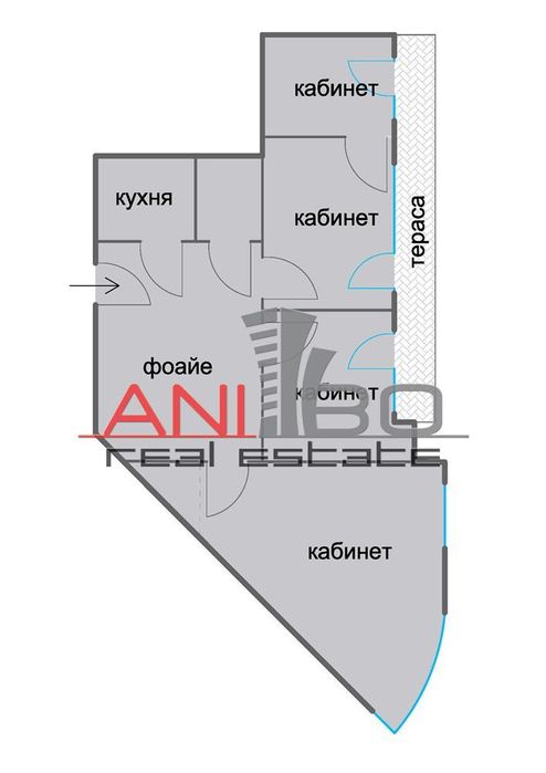 Продава се Офис в Варна, Гръцка махала - 117 кв.м за 2736 €/кв.м - Снимка #2