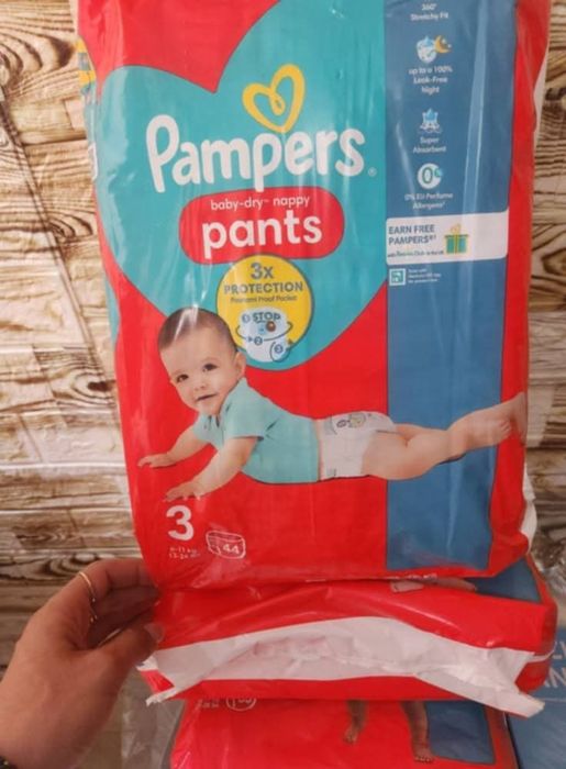 Памперси-Pampers pants само в номер 3