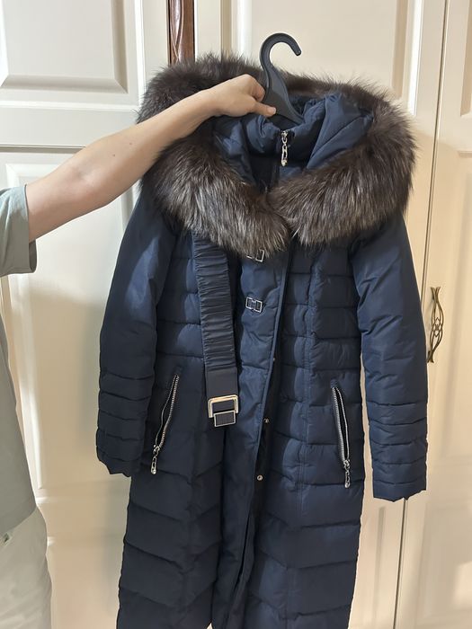 Пуховик зимний теплый