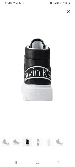 Кеды зимние Calvin Klein