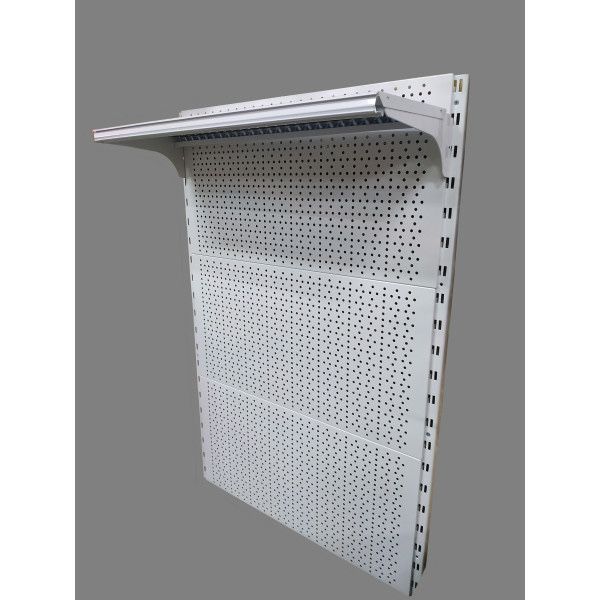 Подставка из перфорированного алюминия. Лист перфорированный rv 10-15. Перфорированные алюминиевые панели. Полки на перфорированная панель. Metal perforated sheet.