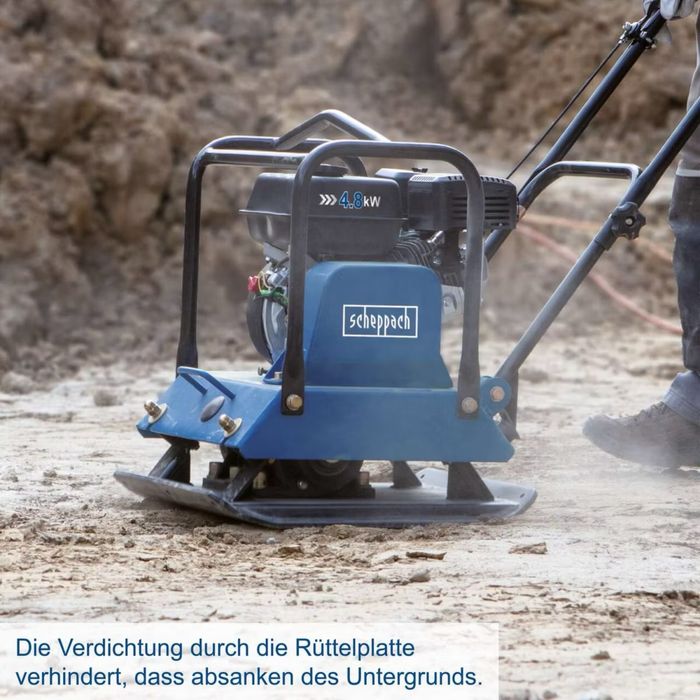 Talpa compactoare 102kg Scheppach
