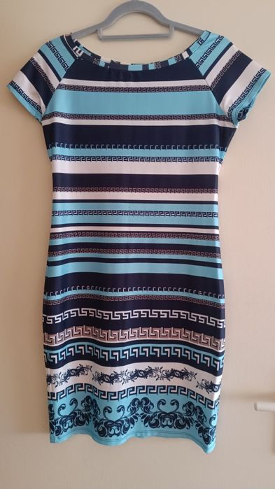 Нови дамски ежедневни рокли полиестер и елас