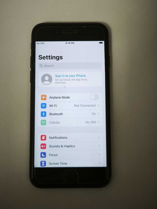 iphone 7 128 gb bateria 85% negru