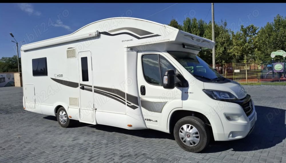 Autorulota XGO Dynamic 99 P PLUS schimb cu campervan 
Autorulota semi-integrata Fiat Ducato, XGO