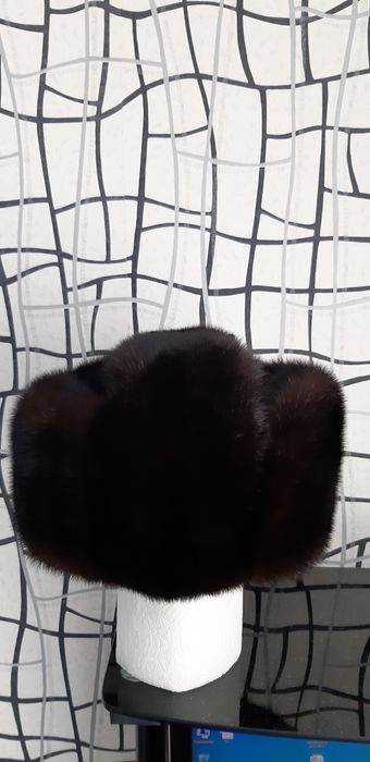 Шапка норковая, новая.