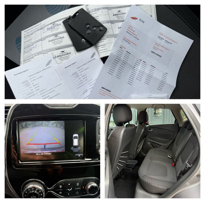 Renault Captur , 1.5 dci , Camera , Clima , Carte Service Raport Istoric Km !!