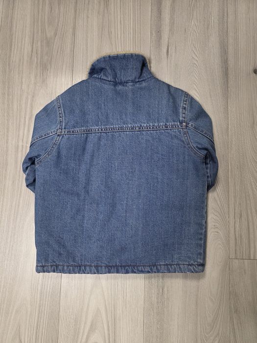 Geaca cu blana de blugi Next 6-7ani