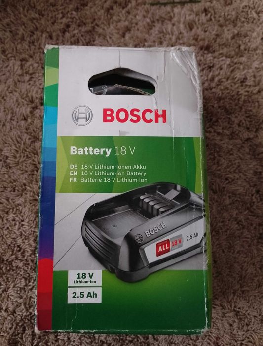 Baterie Bosch ALL 18v 2.5Ah Noua