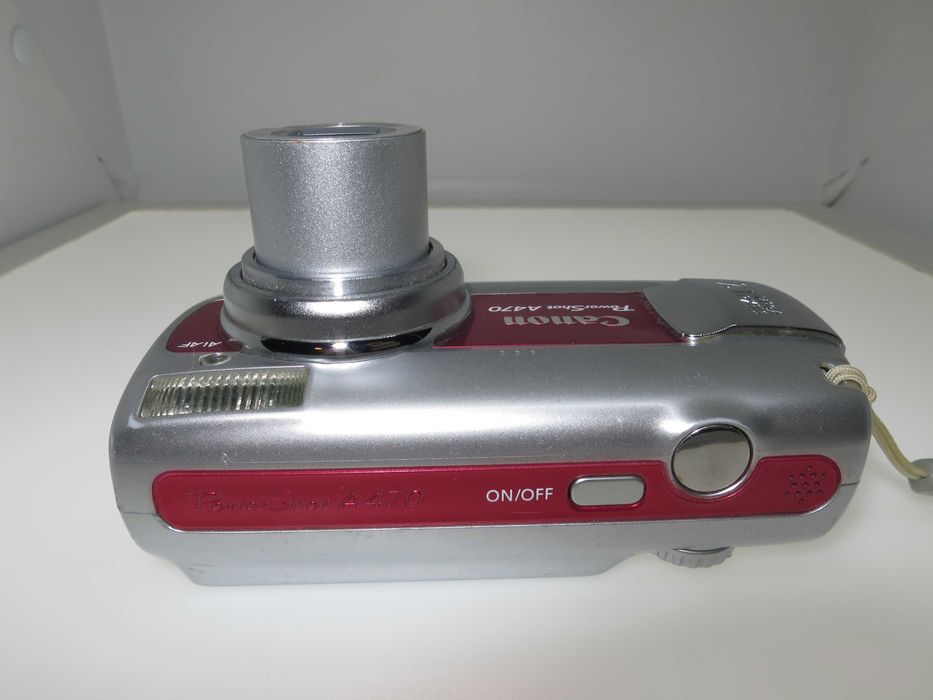 Фотоапарат Canon PowerShot A470 розов ретро цифрова камера снима супер