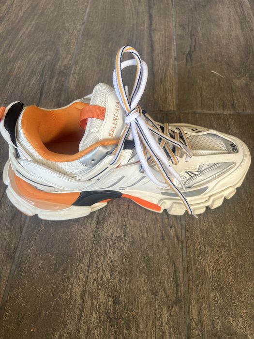 Balenciaga Track White Orange
