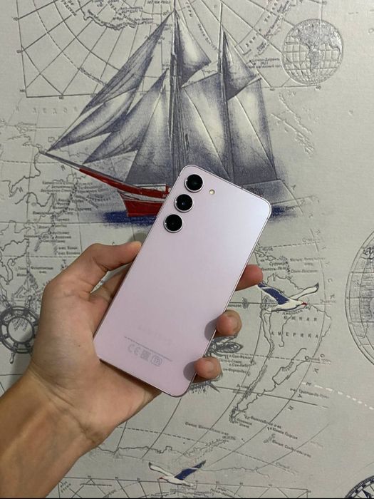 Samsung S23 розовый