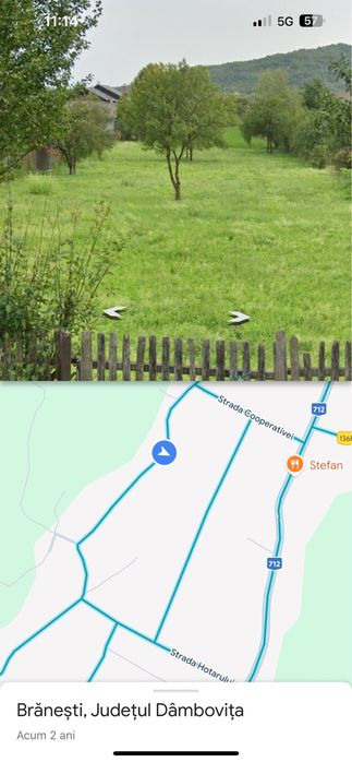 Teren intravilan de vânzare – Brănești, județul Dâmbovița