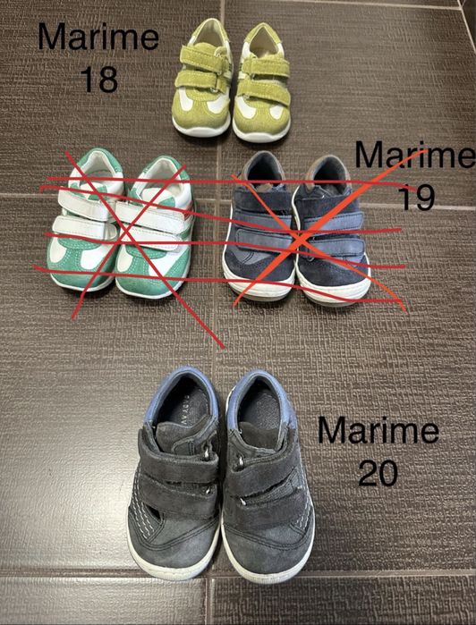 Adidasi piele Baby Avus marime 18 sau 20
