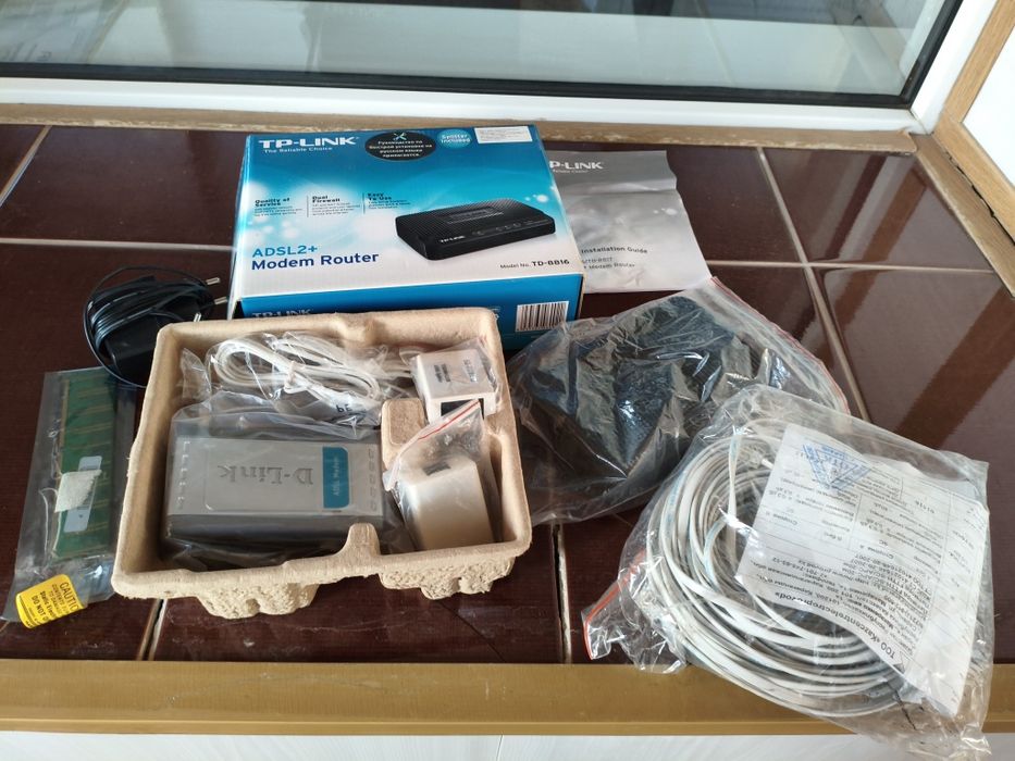 ADSL2+ Модем роутер все есть
