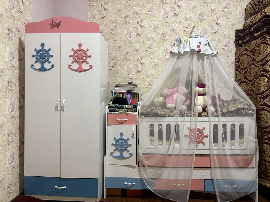 Detskiy krovat va shkaf srochno sotiladi