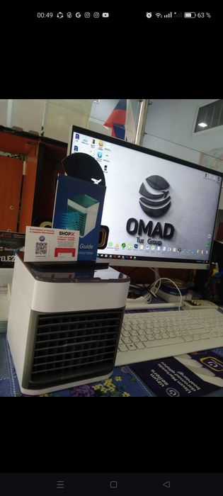 Мини кондиционер сатылады.  Настолтный,  переносной новый