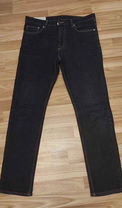 Мужские синие джынсы