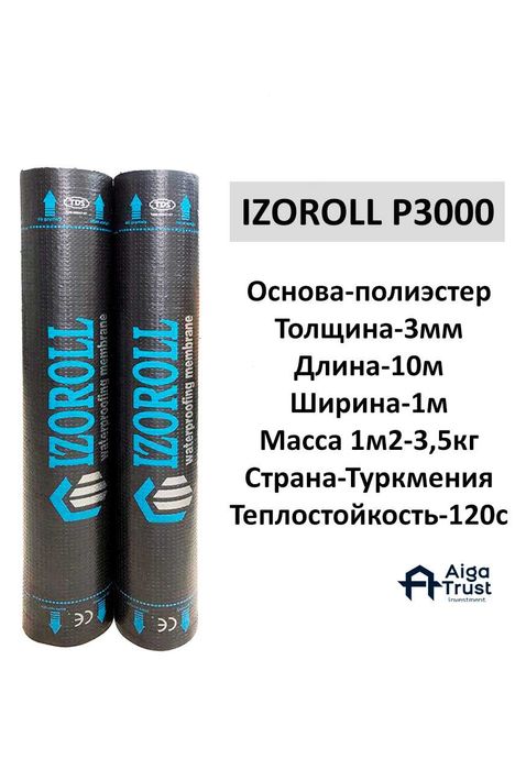 IZOROLL 3мм Туркменский изол со склада