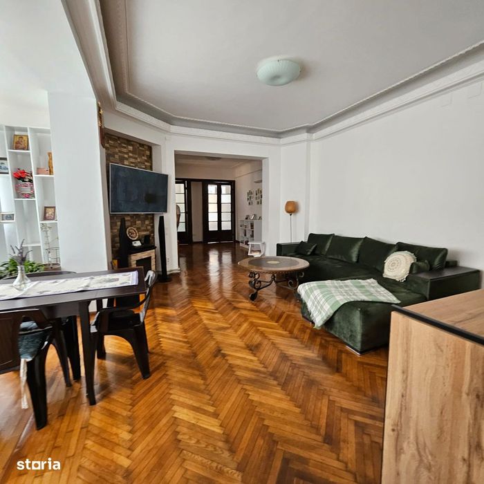 Parter 5camere in vila interbelica/curte/rezidential/comercial/renovat