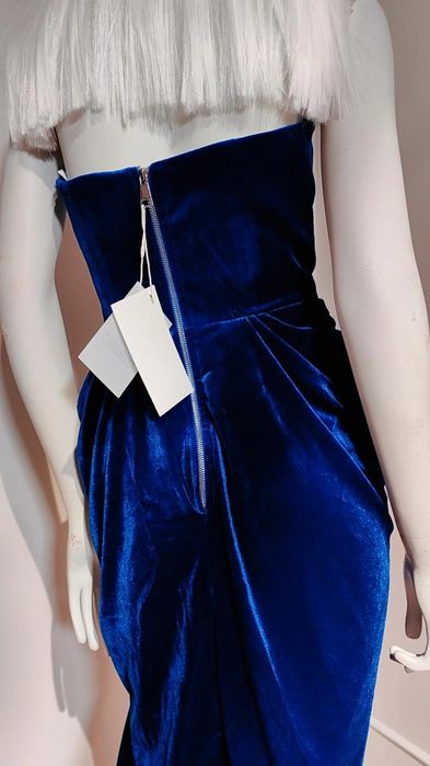 Rochie ocazie din catifea cu mătase (nu Rhea Costa, Ana Radu, Murmur)