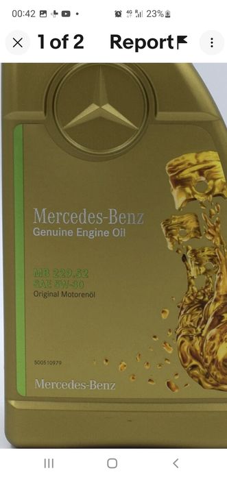 Ulei Mercedes Benz original