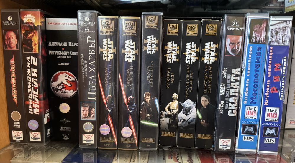 Оригинални филми - vhs, dvd