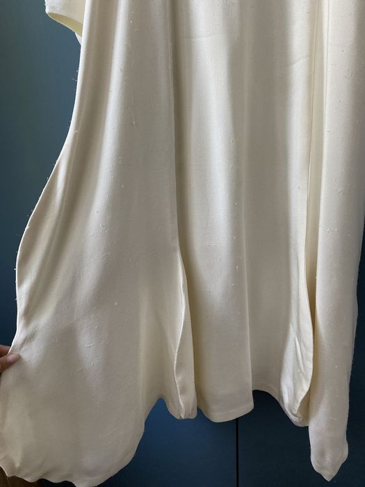 Молочное платье.  Uhh