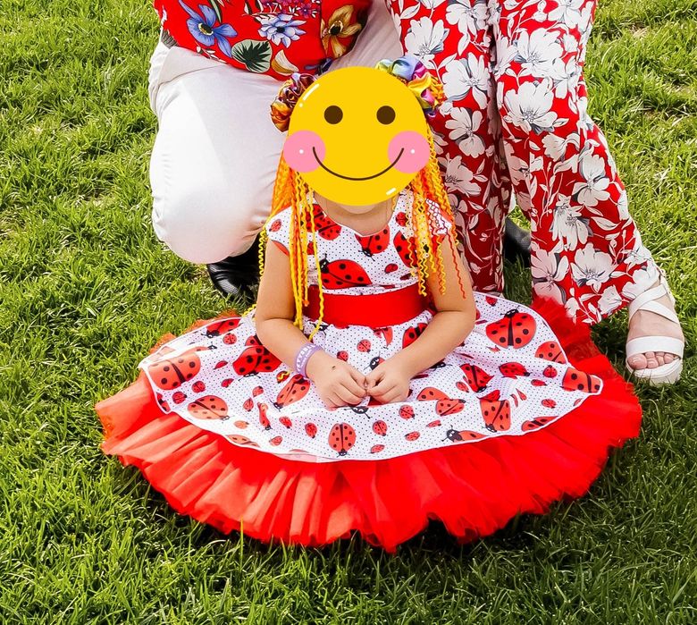 Роскошной платье на 5 лет.