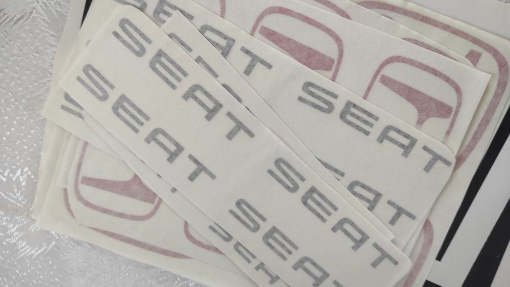 Стикери лого Хонда и Сеат