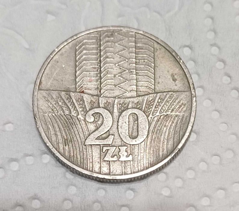 20 сребърни злоти от 1973г . Идеално състояние