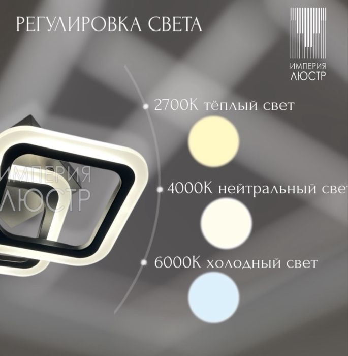 Поточная люстра собранная