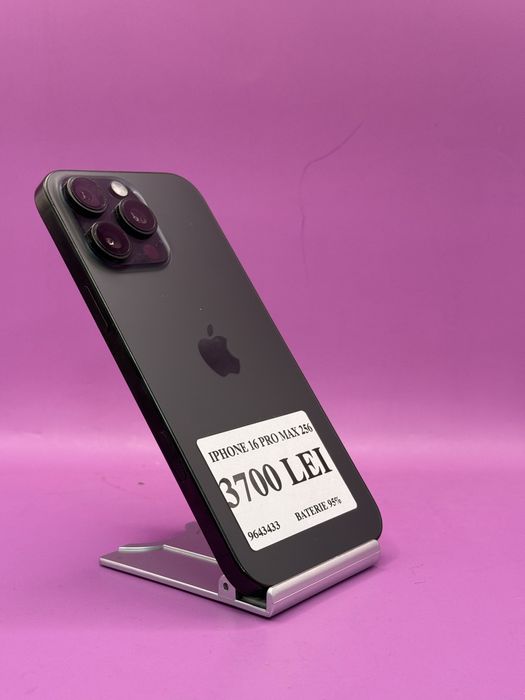 Iphone 16 pro max 256gb•Amanet Matei Crangasi•9643