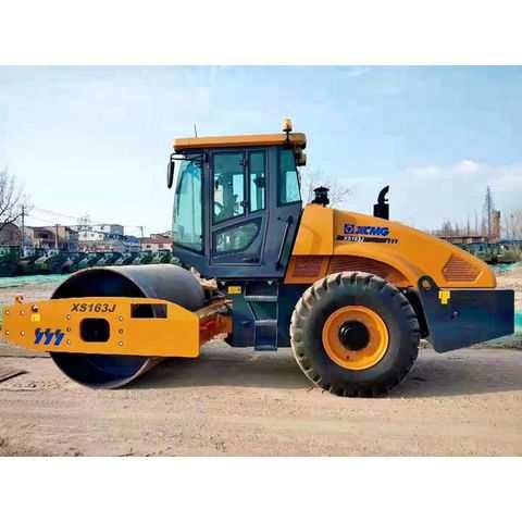 на складе! Одно вальцовый грунтовый виброкаток XCMG XS163j