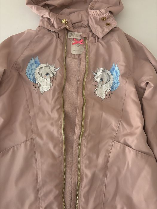 Преходно яке с еднорог