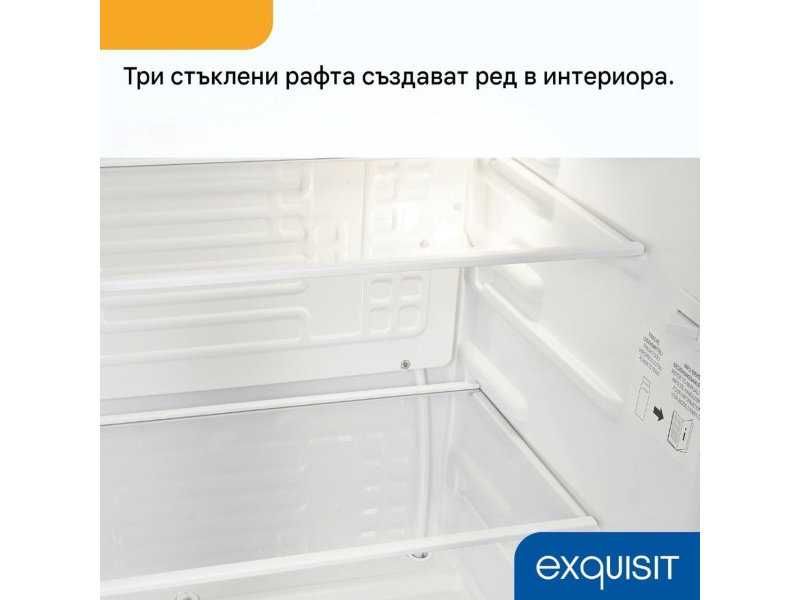 Мини Хладилник Exquisit KS585-V-091E - 75л, Черен