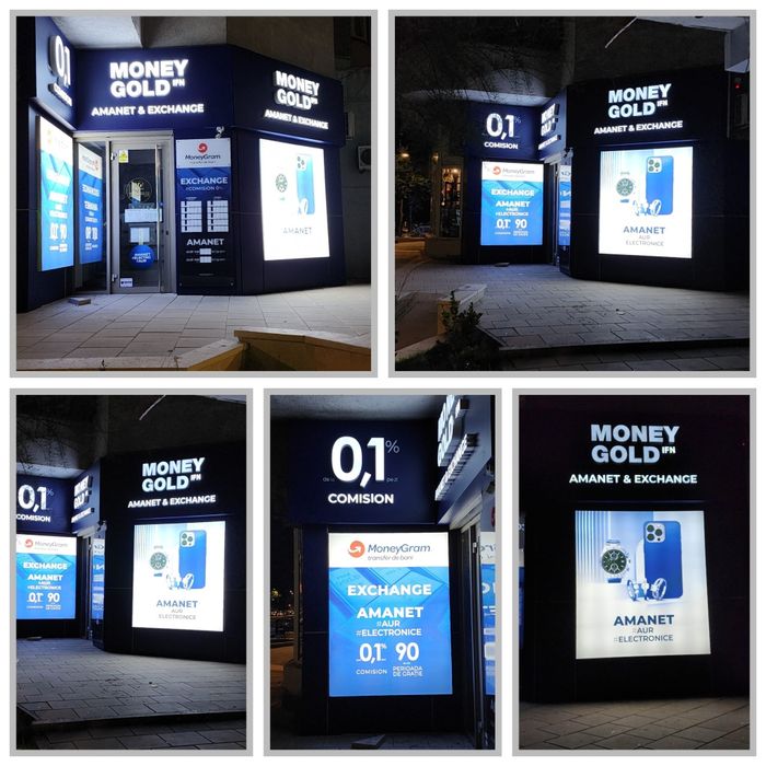 Casete si reclame luminoase, litere luminoase , panouri publicitare