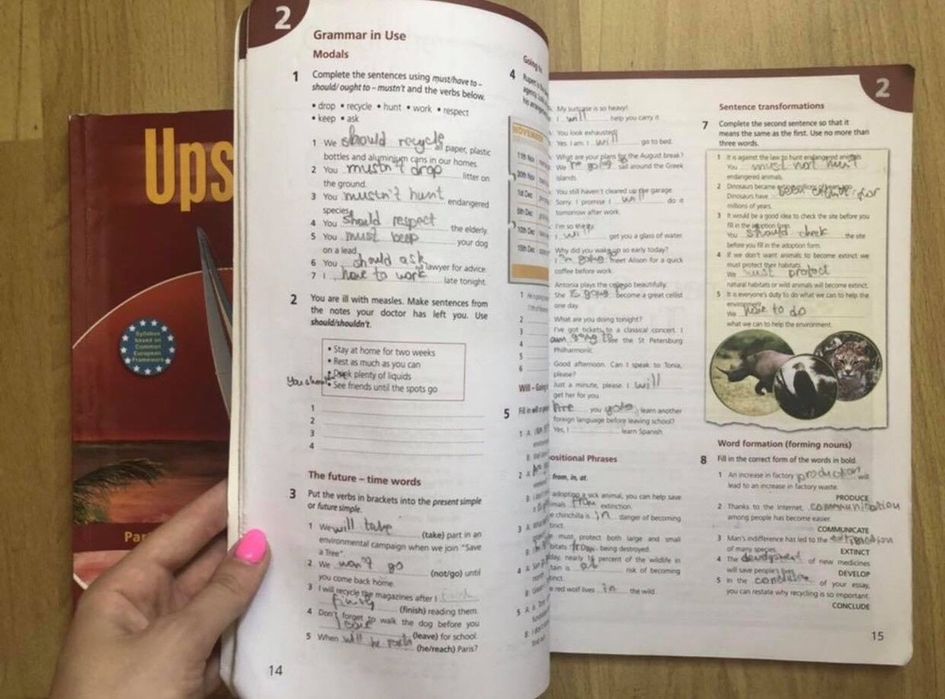 Учебници по английски език,ниво A2 и B1