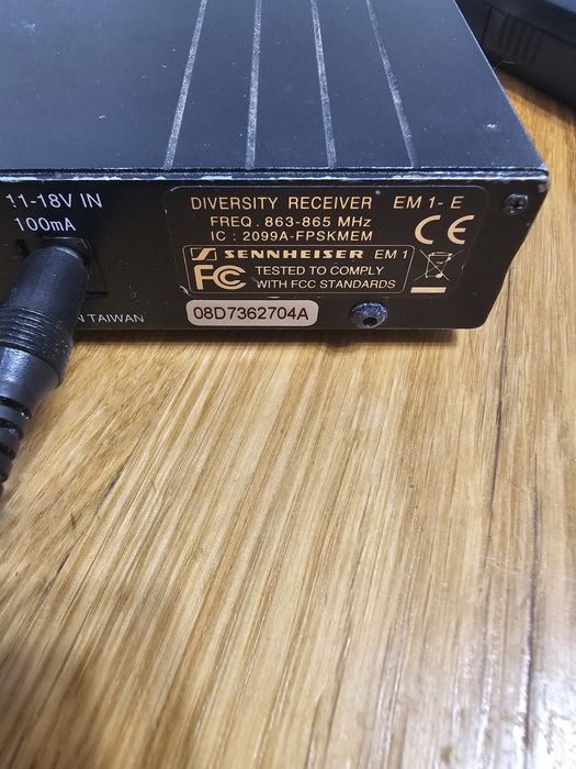 Set lavaliera ai reciver sennheiser