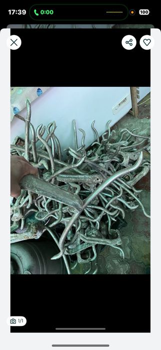 Carlige tip S pret 5 lei fix/tip Y cu rotatie si scripete 20 lei fix