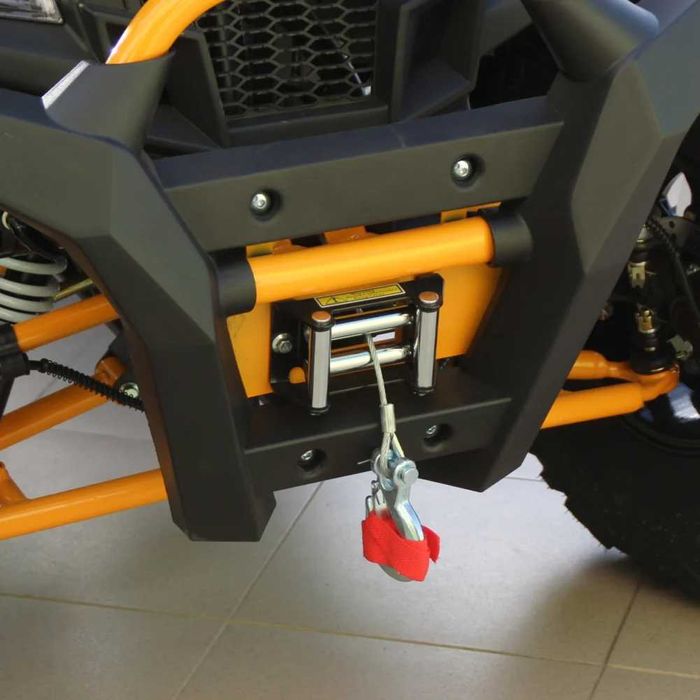 Бензиново АТВ/ATV 250cc/250 кубика RockHunter с лебедка Black/Yellow