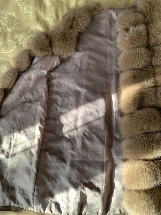 Меховая безрукавка