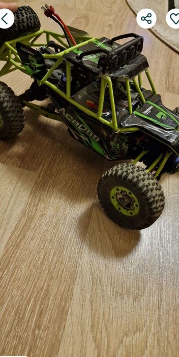 Mașină cu telecomanda wltoys 55km/h 4x4,Automodele cu acumulator.