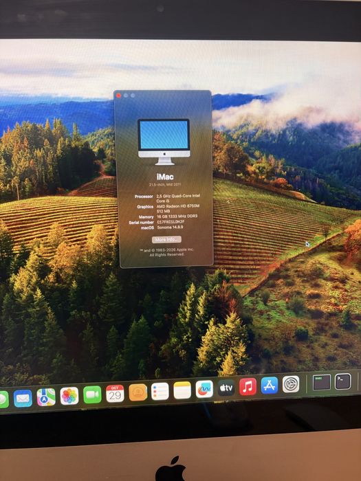 Vand IMac Mid 2011