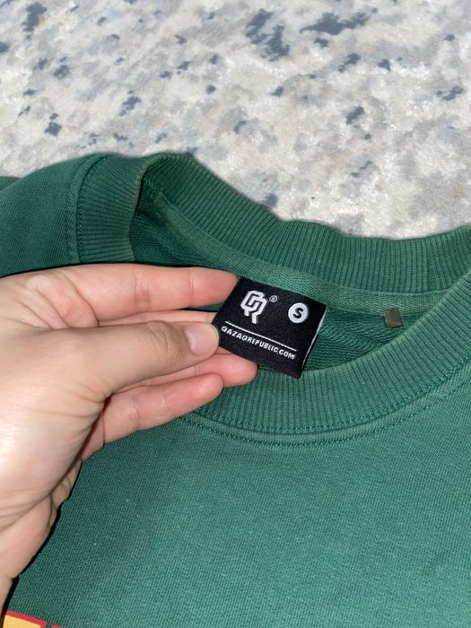 Свитшот QR зелен