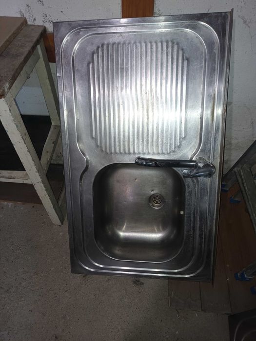 мивка хром Силистра 100 х 60