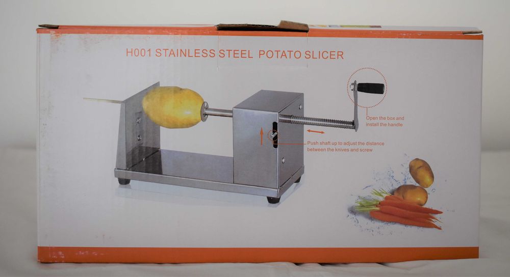 REDUCERE Feliator manual pentru cartofi spirala